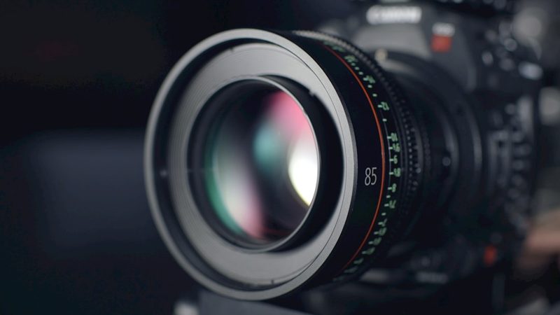 Camera with a prime lens